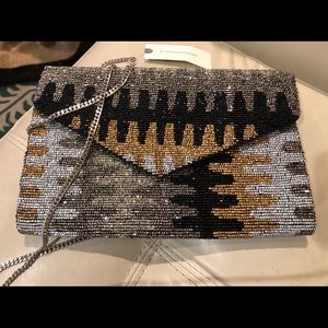 Stunning!! Anthropologie beaded purse/clutch